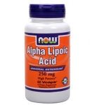 Альфа-липоевая кислота / Alpha Lipoic Acid / Антиоксидант 60 капсул, 250 мг