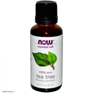 NOW Tea Tree Oil - Масло чайного дерева - БАД
