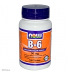 NOW B-6 – Витамин Б-6 в таблетках - БАД