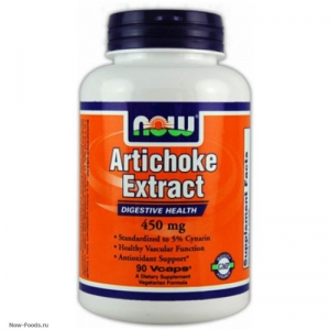 NOW Artichoke Extract – Экстракт Артишока 450 мг - БАД