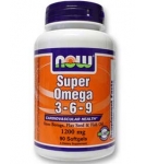 Супер Омега 3-6-9 / Super Omega 3-6-9 90 капс. 1200 мг